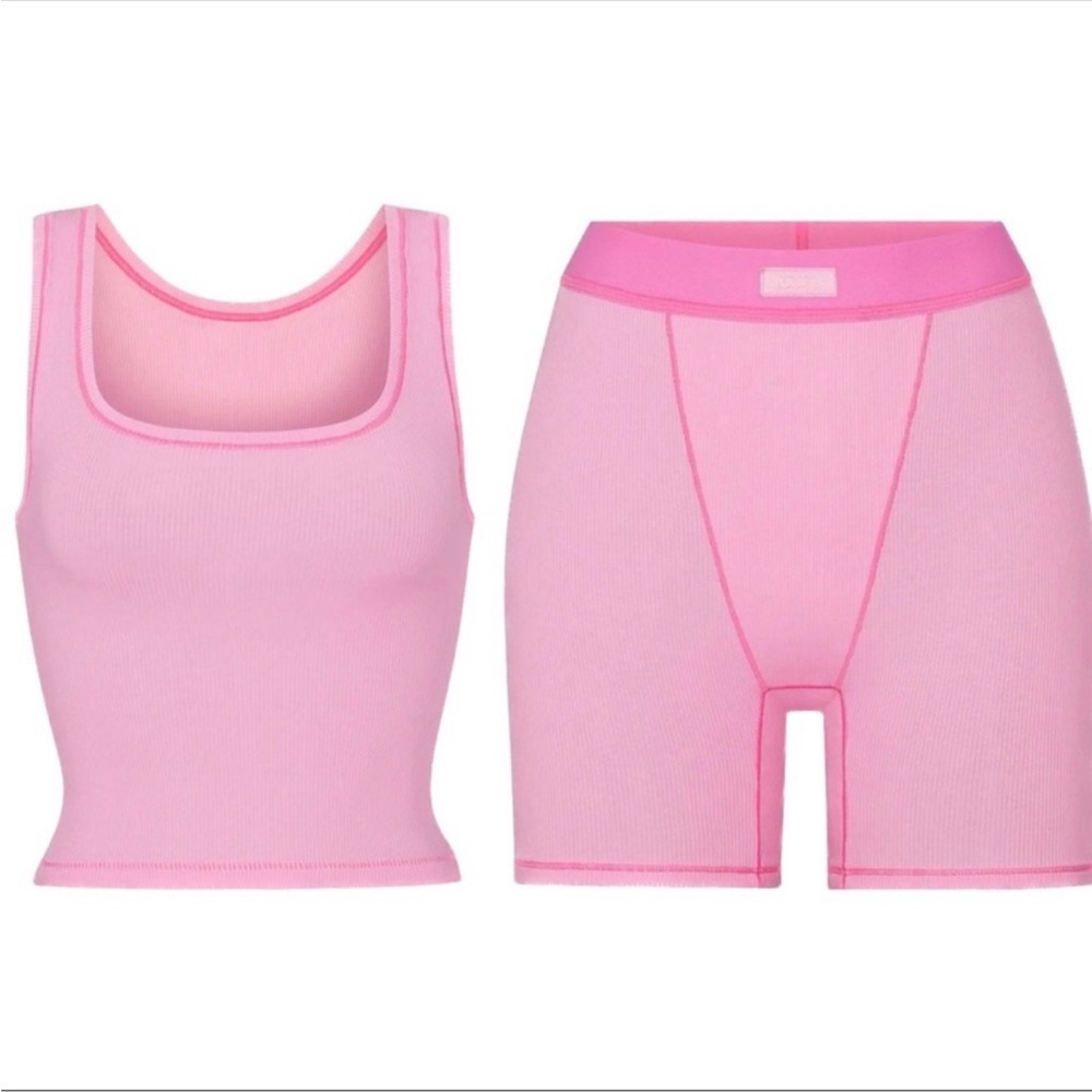 Skims Cotton Rib Set - Picture 2 of 2
